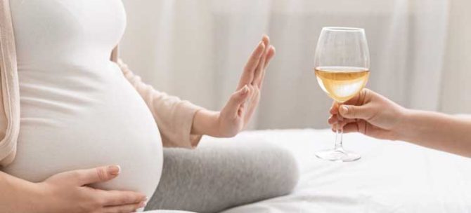 alkohol w ciąży